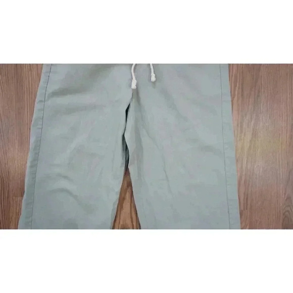 J.Crew Linen-Cotton Blend Wide-Leg Paper-Bag Pants, Size 10 - Picture 7 of 13